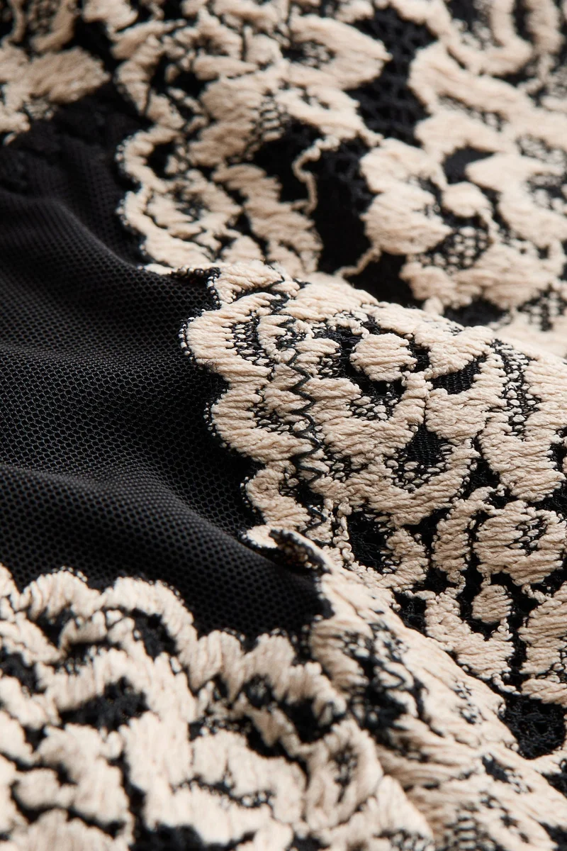 H&M Padded-cup lace body