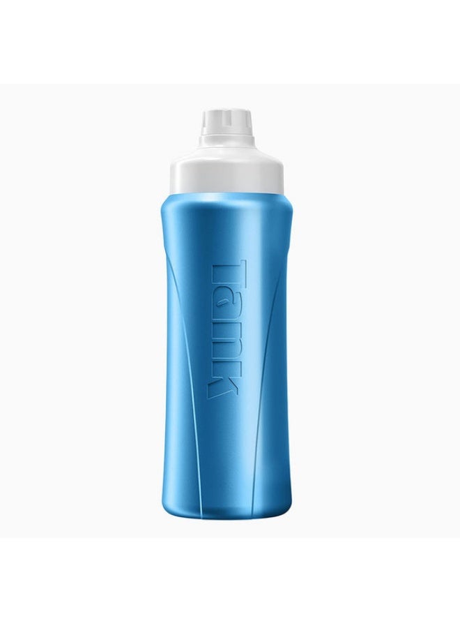 Tank Super Cool Mini, 650ml, Insulated Plastic Bottle, BPA Free, Leakproof - Light Blue - Image 1