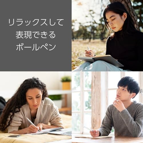 Pentel Floatune retractable rollerball extra fine 0.5mm point pen office color black blue red ink - Image 3