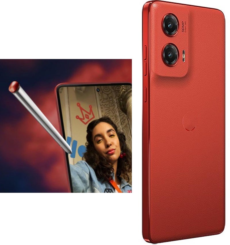 SLQ Stylus Pen for Moto G Stylus 5G 2024 Touch Screen Pen Replacement for Motorola G Stylus 2024 5G XT2419 All Version Touch Parts Stylus Pen (Scarlet Wave) - Image 2