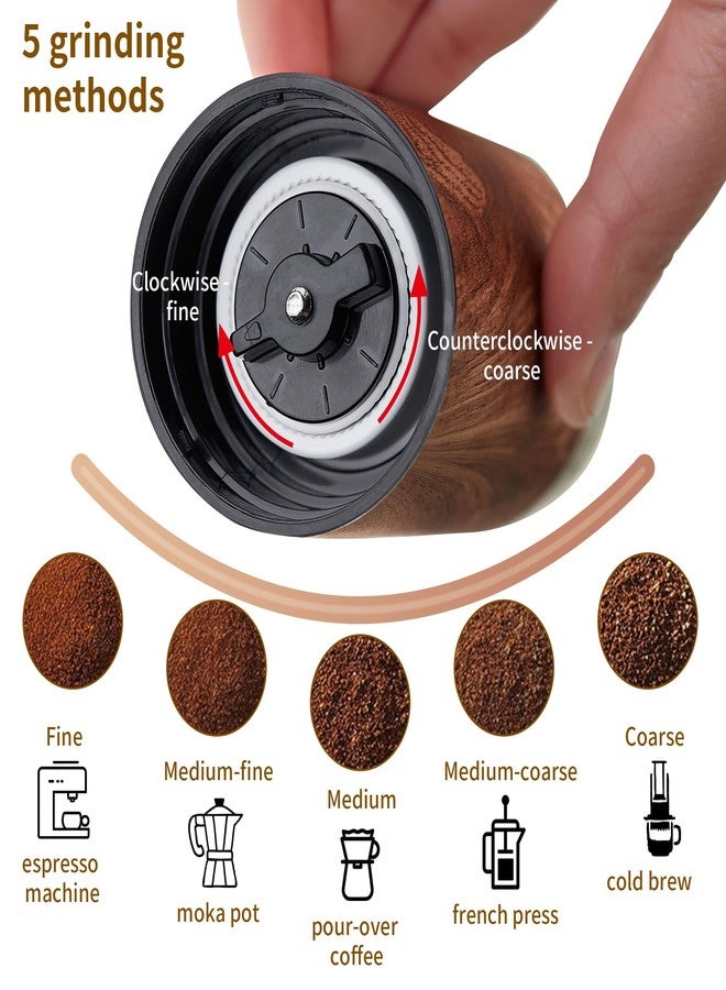 Unbreakable Pour Over Coffee Maker Set – 6-Piece Set with Coffee Maker, Hand Coffee Grinder, Hand Drip Kettle, V60 Filters (40 Sheets), and Measuring Spoon – Perfect for Home Brewing and Travel - Image 3