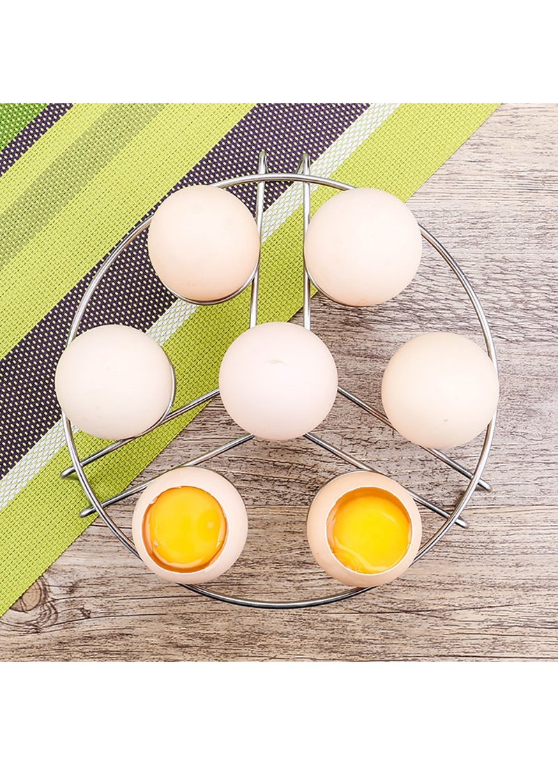 Alamic Alamic Trivet Basket Stand For Pressure Cooker Stainless Steel Egg Steamer Rack For Instant Pot, 1 Pack, 8 quart  - Image 3