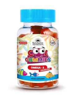 SUNSHINE NUTRITION Cool Gummies Kids Omega3 With Dha/Epa 120'S  - Image 1