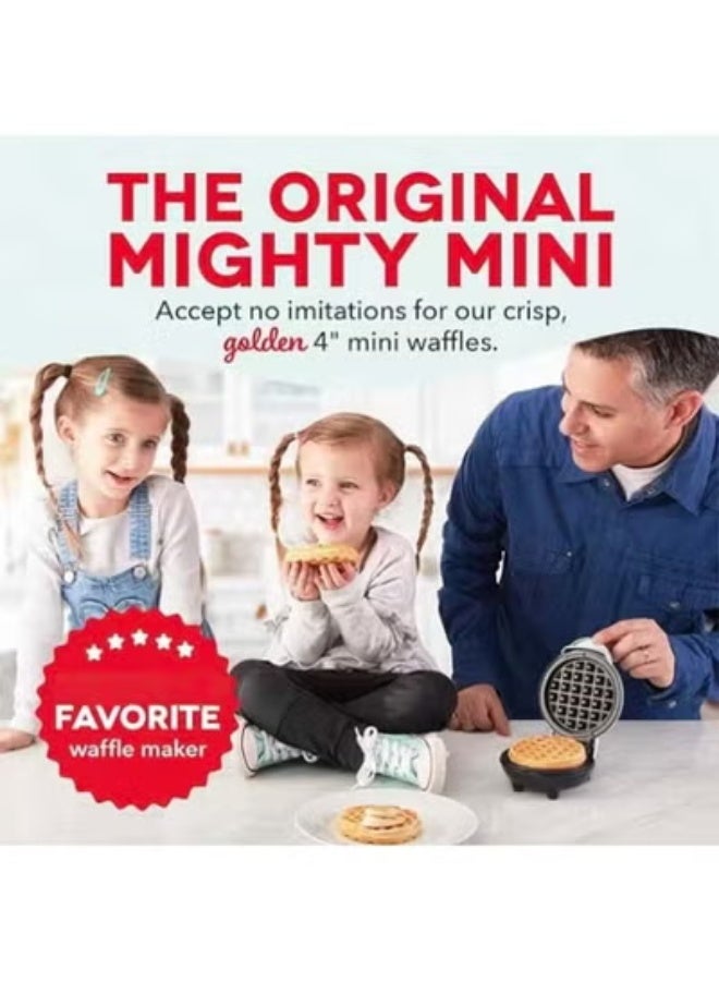 HaHaHai Mini Maker for Individual Waffles, Hash Browns, Keto Chaffles with Easy to Clean, Non-Stick Surfaces, 4 Inch - Image 3
