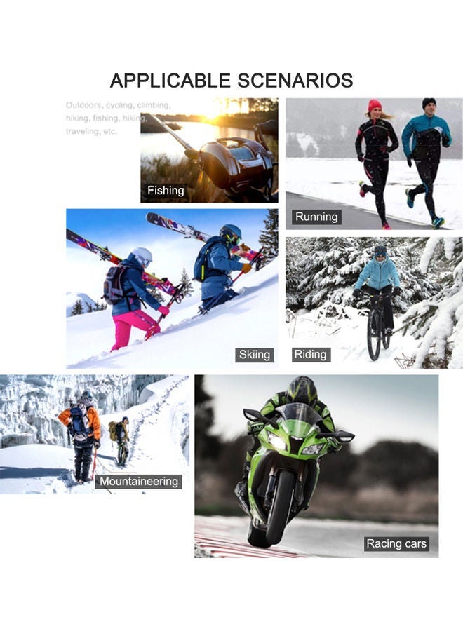 2-Piece Warm Thick Fleece Hat Long Scarf Set - Image 5