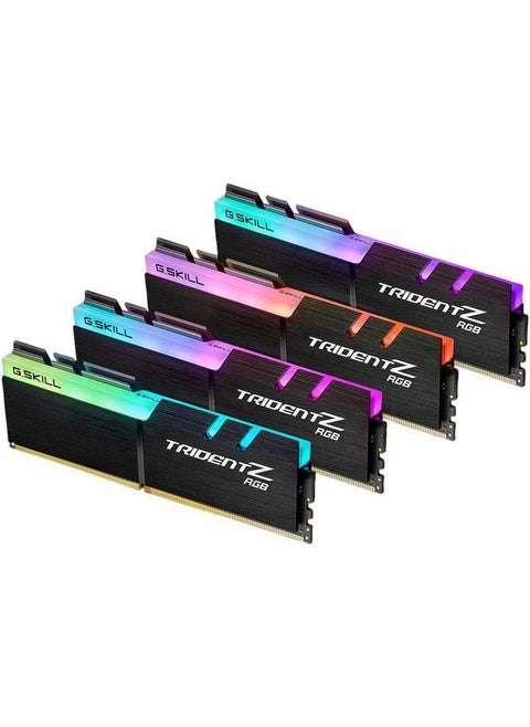 Trident Z RGB Series (XMP) DDR4 RAM 128GB (4x32GB) 3600MT/s CL18-22-22-42 1.35V Intel AMD Desktop Computer Memory UDIMM (F4-3600C18Q-128GTZR)