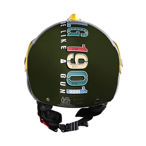 Royal Enfield MLG Open Face Kids Helmet ISI Helmet - Image 2