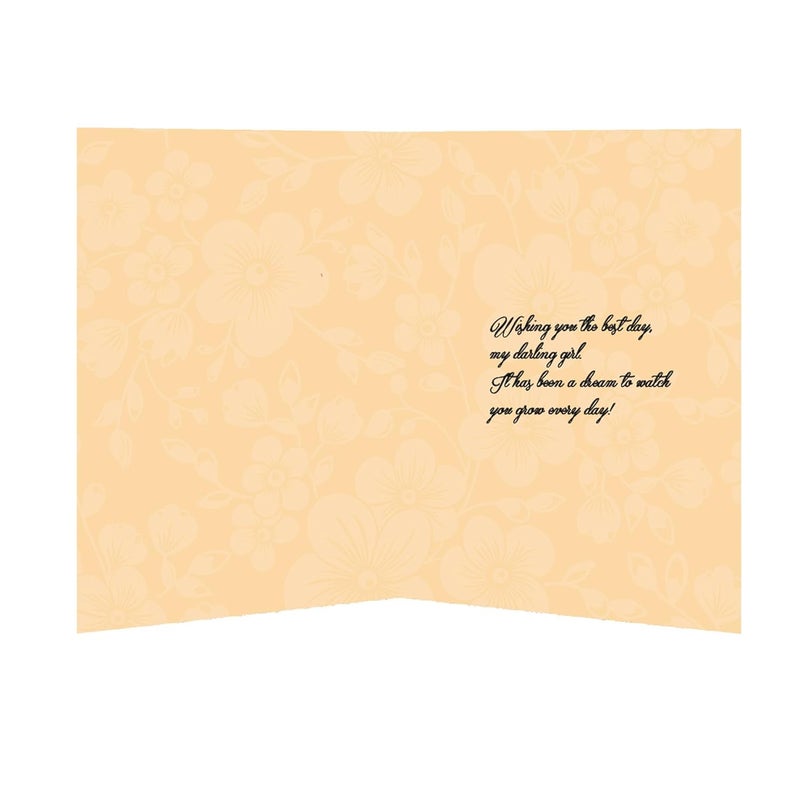 Northland Wonderful Daughter Birthday Greeting Card for Daughter - Image 2