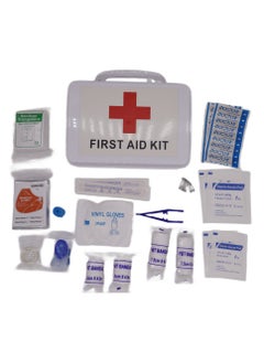 Yuwell Portable First Aid Kit For 15 People Lightweight Small Emergency Survival Kit For Emergencies At Home Outdoors Travel Car Camping Workplace Hiking And Survival  - Image 3