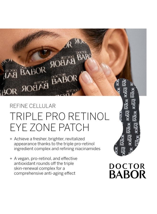 Babor DOCTOR Retinol Eye Patches, Anti-Aging Eye Treatment, Fight Against Dark Circles, Tightenting and Anti-Wrinkle Eye Mask, 5 Pack - Image 3