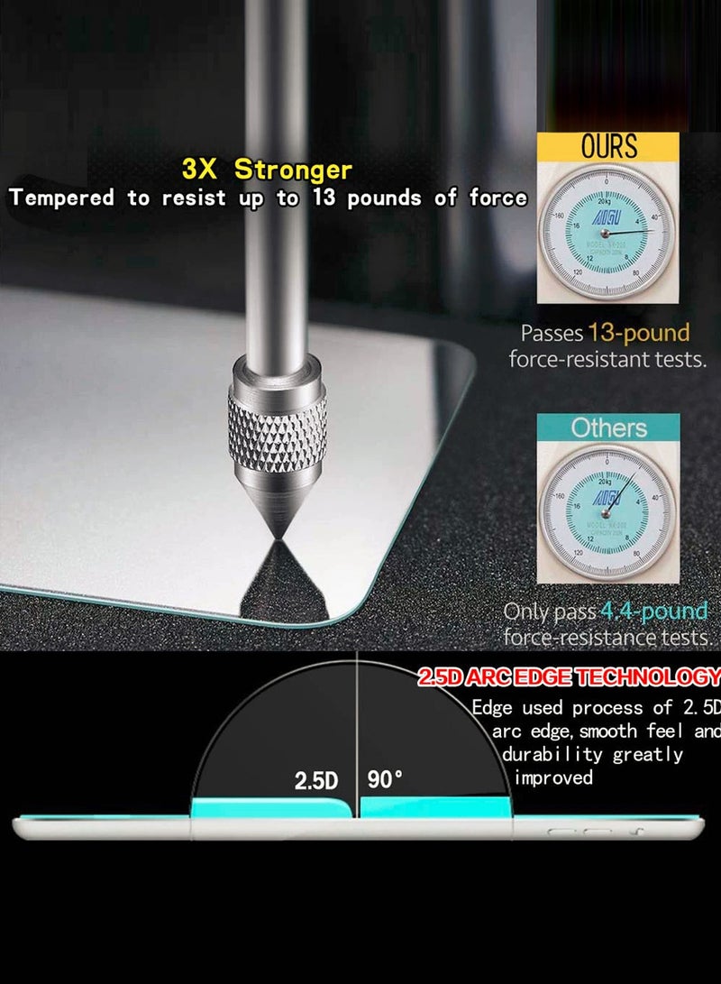 دبليو تيك واقي شاشة من الزجاج المقوى بحواف منحنية من سلسلة بريميوم 9H 2.5D لهاتف Honor X8b 4G 2023 شفاف - Image 5