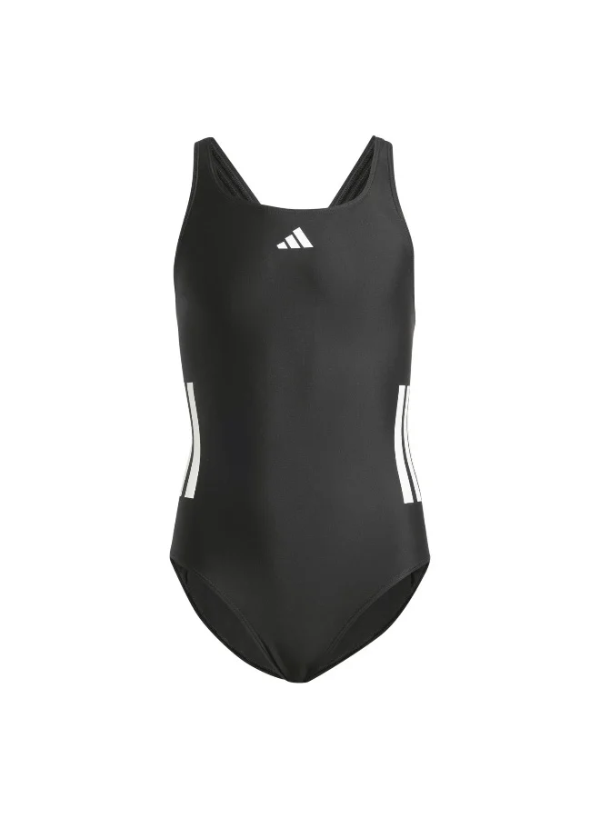 Adidas Adidas 3S Bld Swimsuit Black Swim Swimwear For Junior 3-4Y