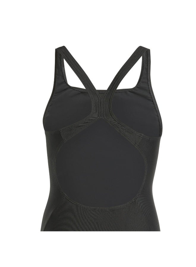 adidas مايوه سباحة 3S Bld أسود للأطفال 3-4 سنوات  - Image 5