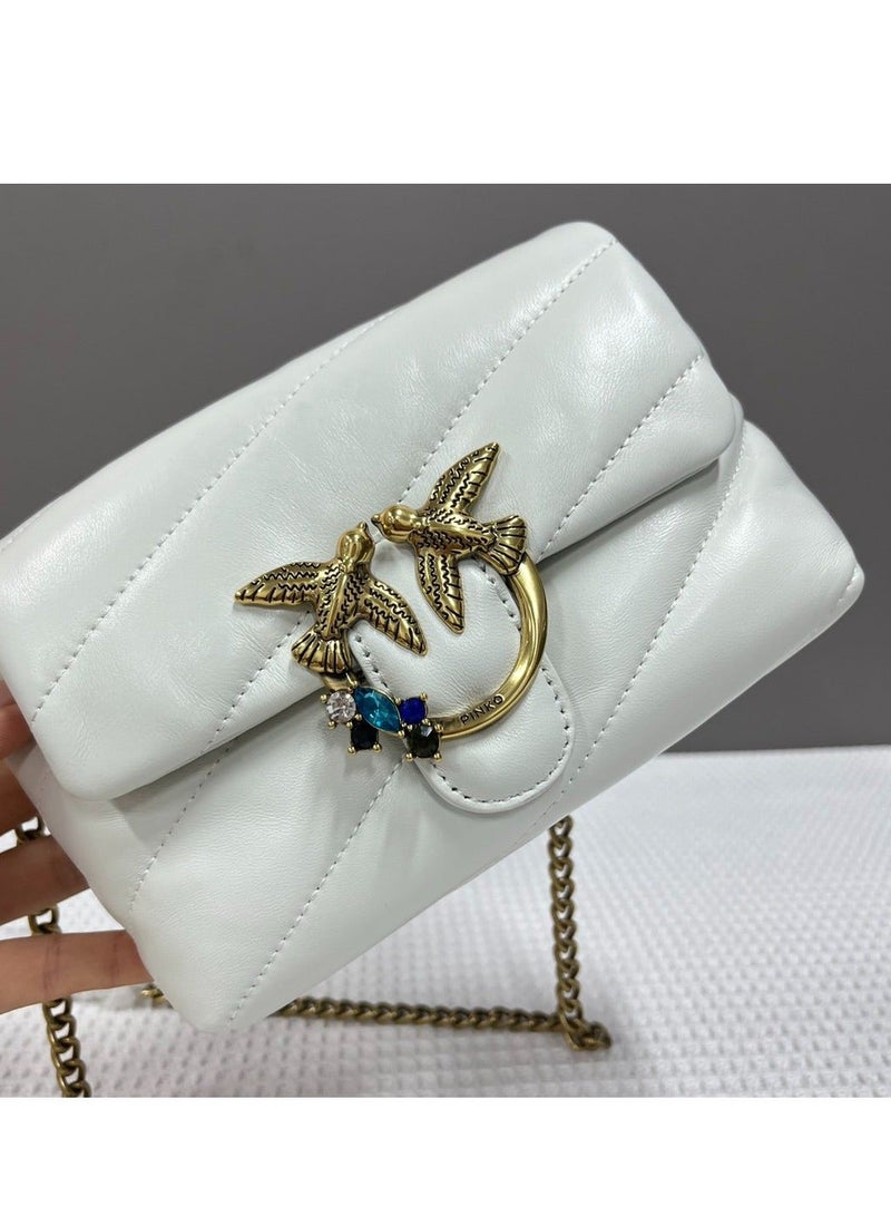 Pinko Chain Crossbody Shoulder Bag 18*11*5cm - Image 5