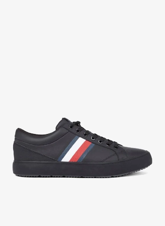 Leather Signature Tape Fine Cleat Sneakers