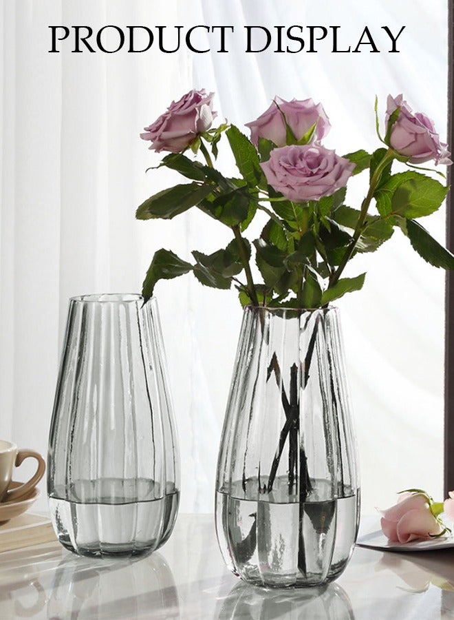 Glass Vase, Flower Arranger, Transparent Home Decoration Ornaments, Creative Hydroponic Vase, Modern Flower Centerpiece, Suitable For Flowers, Wedding Banquets, Housewarming Gifts