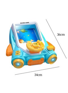 Toy Box Car Racing Simulator Game for Kids with Steering Wheel  - Image 2