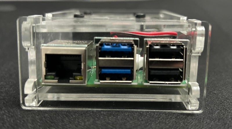 Rpi shop - Acrylic Case for Raspberry Pi 5, with Fan and Heatsinks Compatible with Raspberry Pi 5 4GB/8GB - Image 3