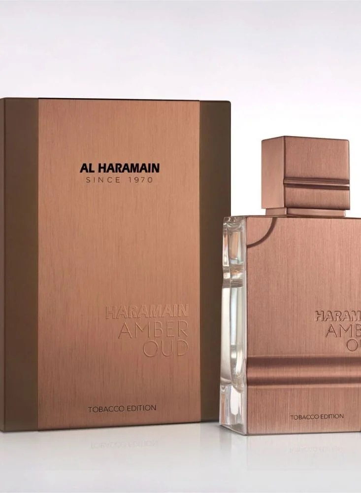 الحرمين بخاخ العنبر توباكو عود 60 مل ، 2.02 اونصة ، عطر بخاخ للجنسين - او دي بارفان
