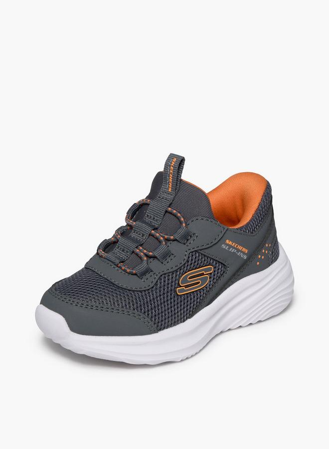 SKECHERS Kids Bounder Pro Slip-On School Sneakers - Image 4