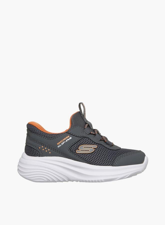 SKECHERS Kids Bounder Pro Slip-On School Sneakers - Image 3