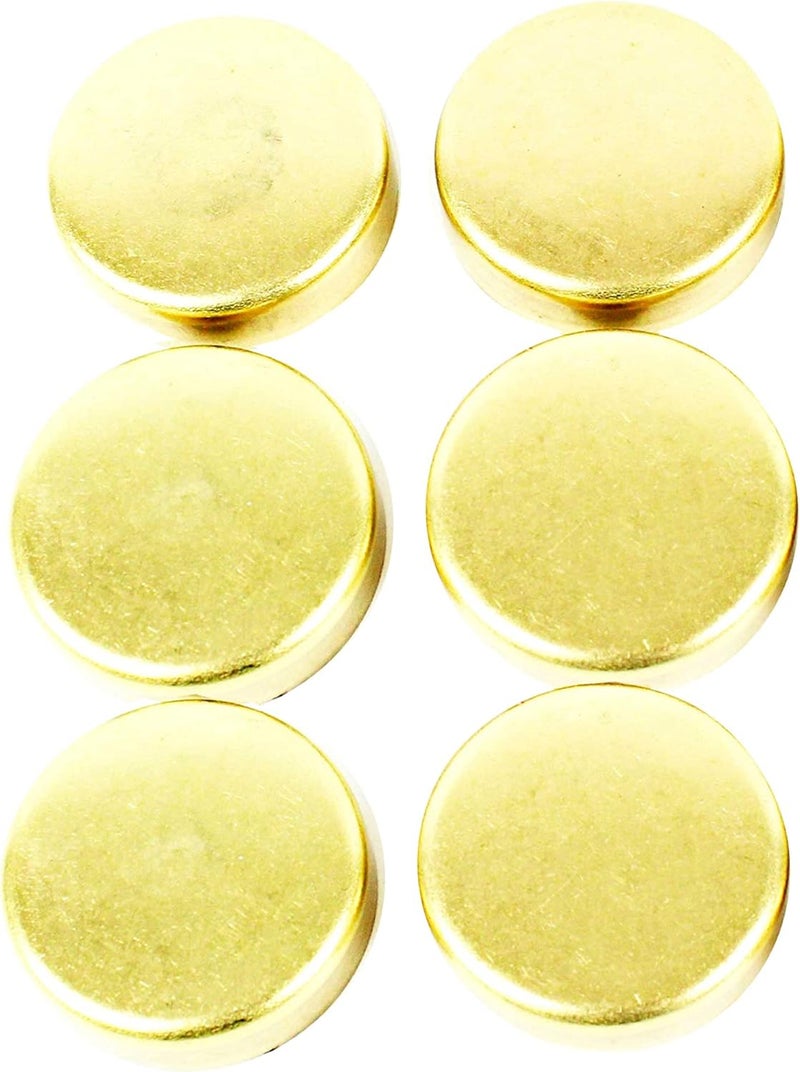 FPS900 Brass Freeze Plug Set for 1975-1995 Toyota 4Runner, Celica, Corona 2.2L-2.4L L4 8V SOHC 2189cc