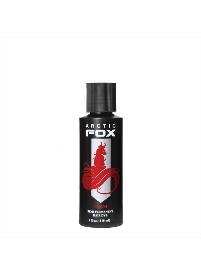 ARCTIC FOX Vegan and Cruelty-Free Semi-Permanent Hair Color Dye (4 Fl Oz, POISON) - Image 1