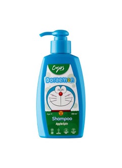 Doraemon Shampoo Apple Spin 250Ml Enriched With Vitamin E Aloe Vera & Almond Oil Tear Free Shampoo Ph Balanced No Harmful Chemicals Daily Use Shampoo For Boys & Girls Age 3+ Strong & Healthy Hair