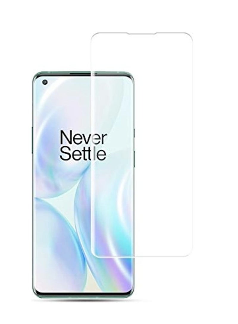 DUSALA Smartphone Screen Protector For Oneplus 8 Pro 9H 3D Full Uv Film Tempered Glass - Image 1