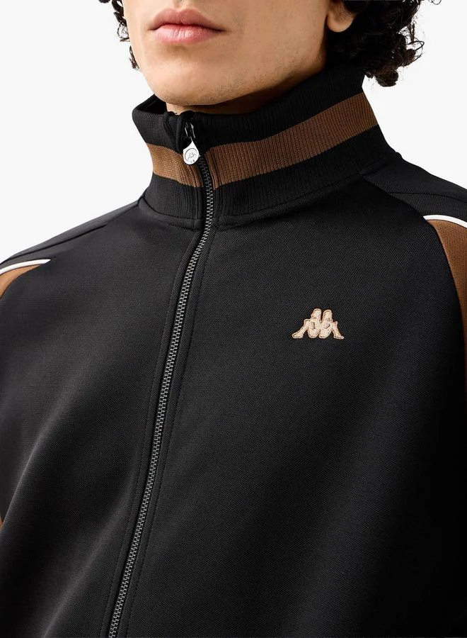 كابا جاكيت رجالي بياقة عالية من كابا بلونين