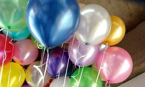 Amit Marketing Metallic Rubber Balloon I for Birthday, Weddings, Engagement, Anniversary Party Decoration I Ideal for Kids and Adult I Party Decor items I Multicolor - Pack of 100 Pcs - Image 3