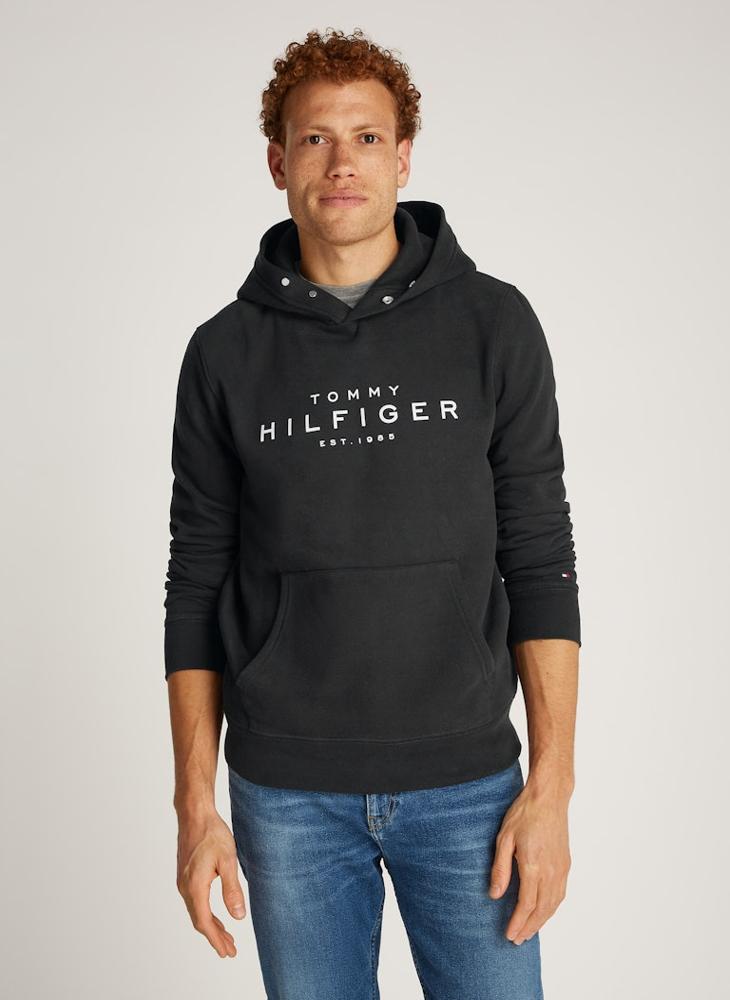 TOMMY HILFIGER Graphic Print Pull Over Hoodie  - Image 1
