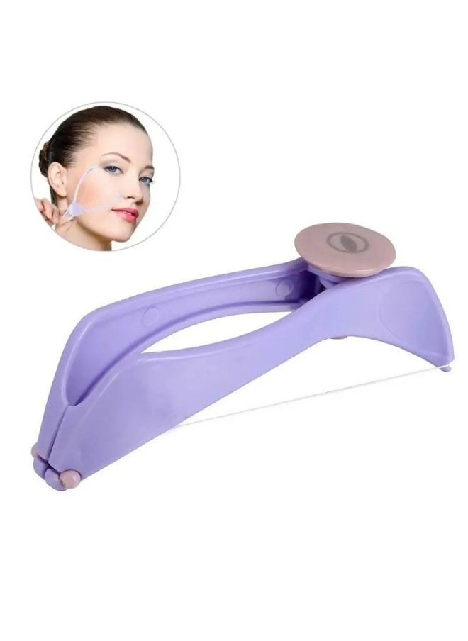 Happy Home Mini Women Facial Hair Remover Threading Eyebrow Cheek Beauty Tool  - Image 2