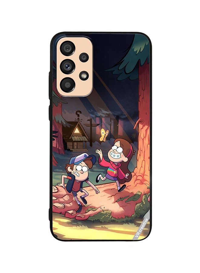 VR CREATIVE Protective Case Cover For Samsung Galaxy A23 Gravity Falls Design Multicolour - Image 1
