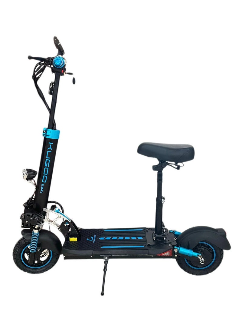 DMAX Electric Scooter, Max Load 150kg, Max Speed 45km/h, Range 30-35km