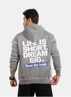 WHITE RABBIT Printed Hoodie With Kangaroo Pockets  - Image 2