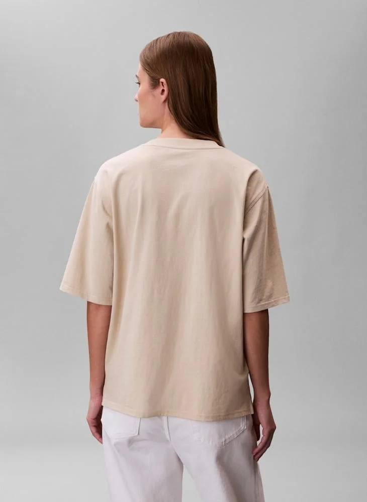 Calvin Klein Jeans Casual Graphic Oversized T-Shirt