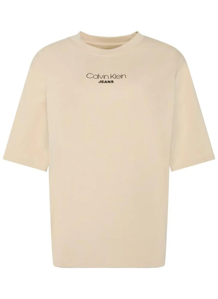 Calvin Klein Jeans  Casual Graphic Oversized T-Shirt for Women | Best Price UAE