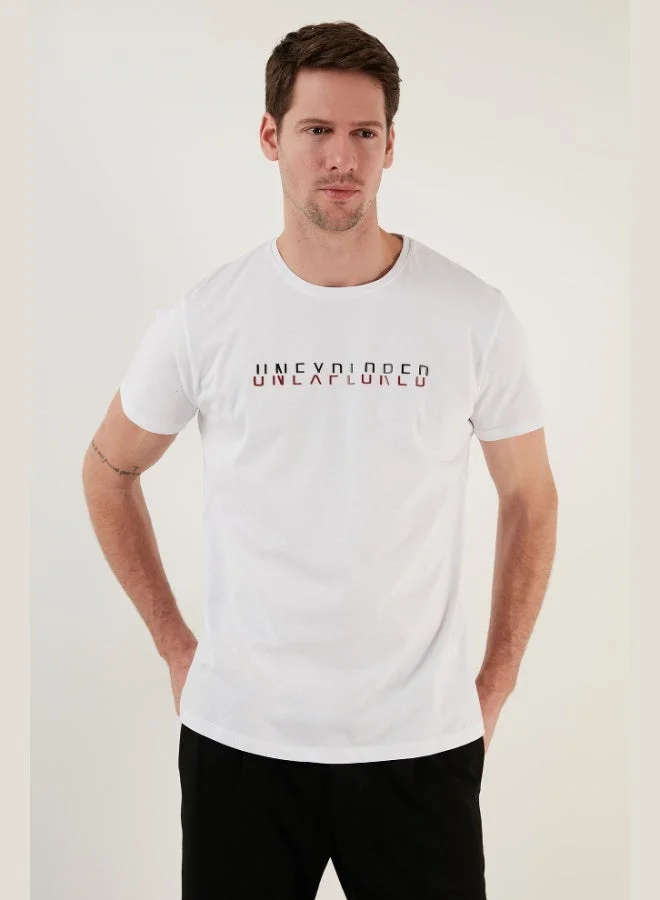 بوراتي تي شيرت رجالي قطن % بقصة ضيقة من بوراتي