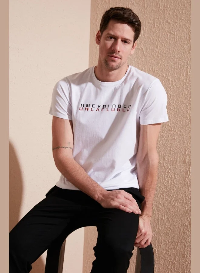 بوراتي تي شيرت رجالي قطن % بقصة ضيقة من بوراتي