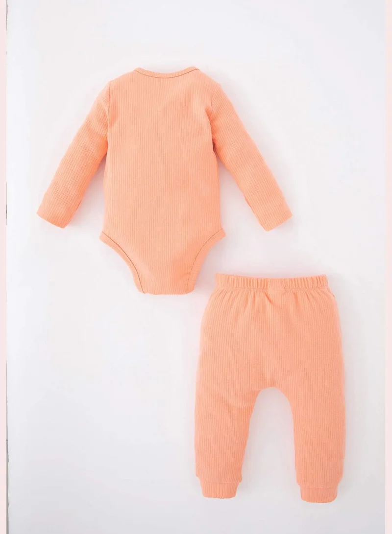 DeFacto 2 Pack BabyGirl Bike Neck Knitted Set