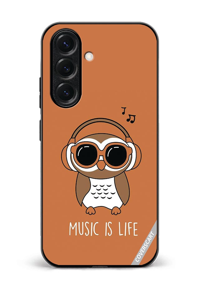 VR CREATIVE Protective Case Cover For Samsung Galaxy S25 Music Is Life Design Multicolour