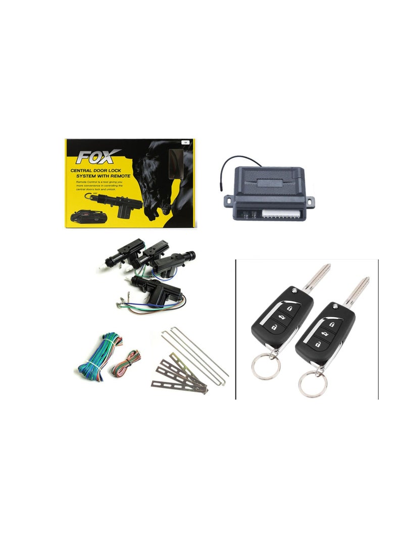 فوكس يوفر قفل مركزي فوكس حماية كاملة لسيارتك بنظام قفل ذكي وسريع Y206(TY) - Image 1