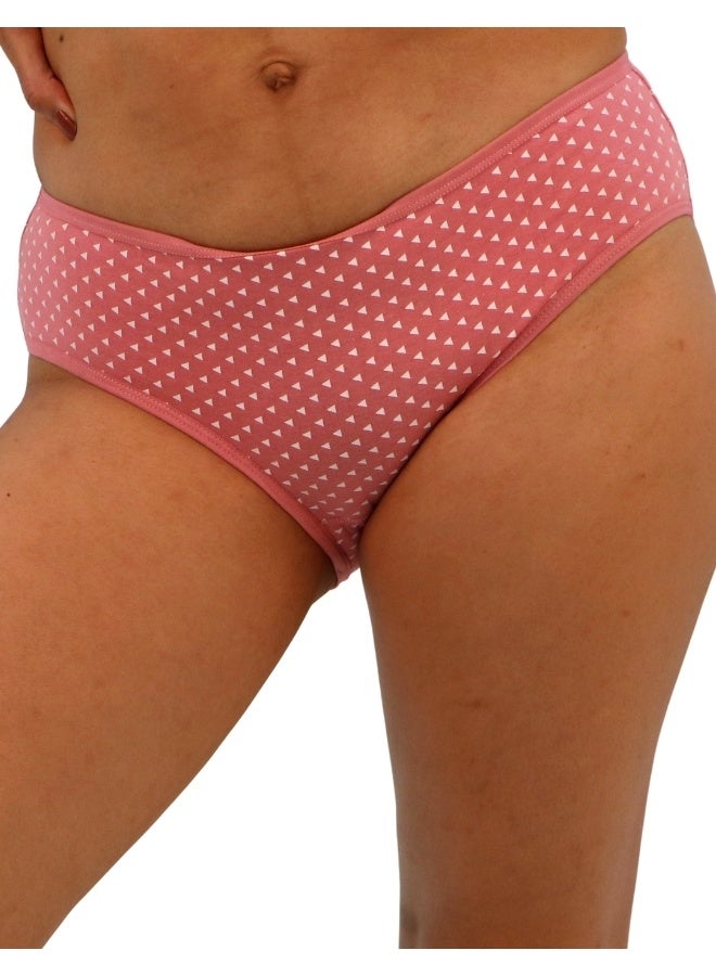 JOANNA JOANNA N069 Women's Multiple Design Mid Rise 3-Pack Panties, Multicolor  - Image 2