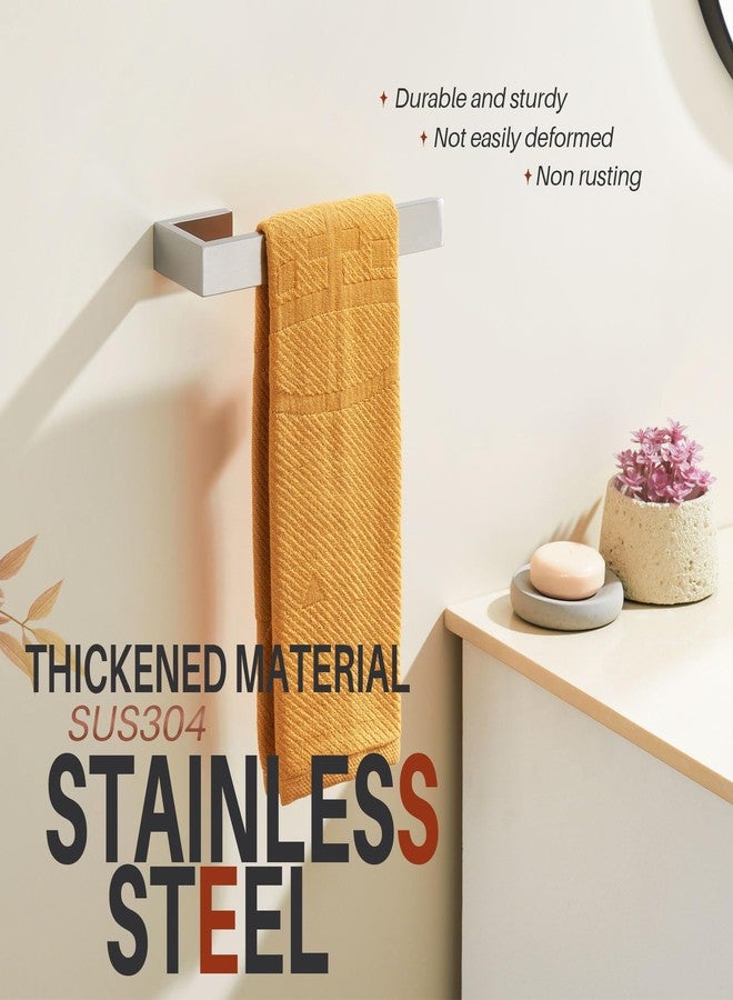 KOKOSIRI Hand Towel Bars Bath Towel Holder Brushed Nickel Wall Mount Kitchen Towels Rack Bathroom Hardware Stainless Steel, B3009BR - Image 3