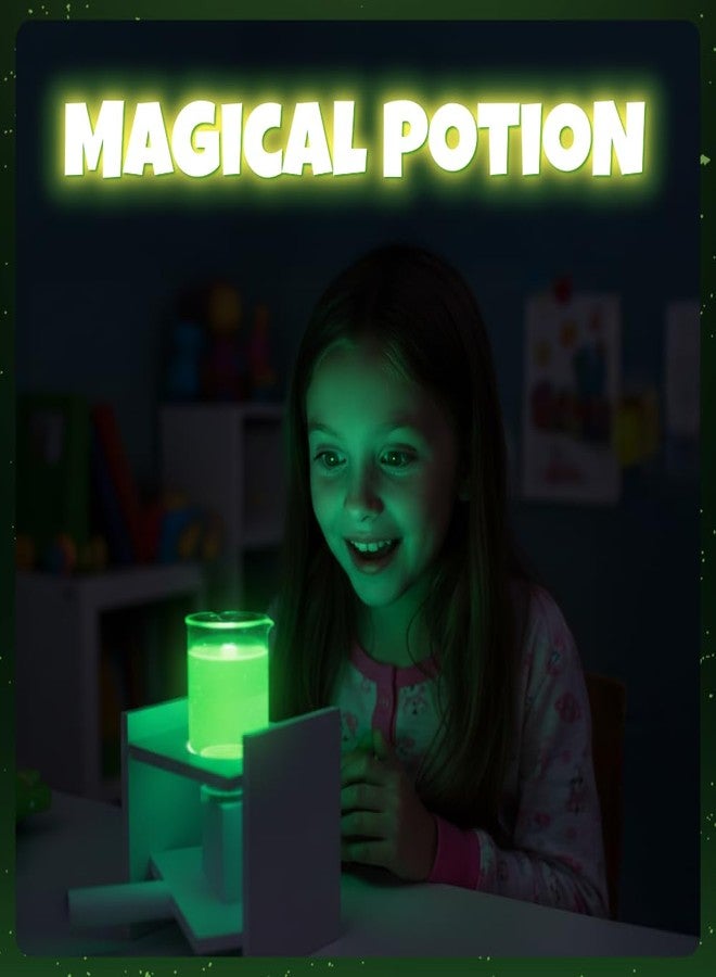 PW Curious Jr. Science Experiment Kit for Kids Ages 8-14, 100+ STEM Experiments with Step-by-Step Manual &30 Bonus DIY Activities,Science Learning Toy,Birthday Gift for Boys &Girls (Glow in the Dark) - Image 2