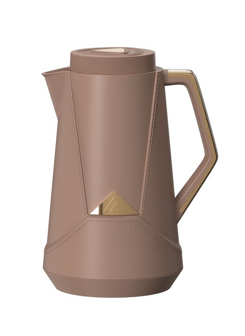 1.0L High-Quality Vacuum Flask - Red Clay | Long-Lasting Heat Retention