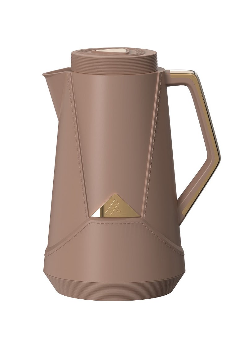 Home Maker 1.0L High-Quality Vacuum Flask - Red Clay | Long-Lasting Heat Retention 