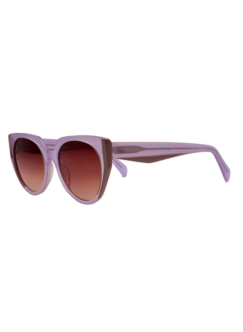 DLS Sunglasses for men and women - Cat Eye Acetate Frame with UV protacted lenses multipurpose use (MS7012-C5) - Image 1