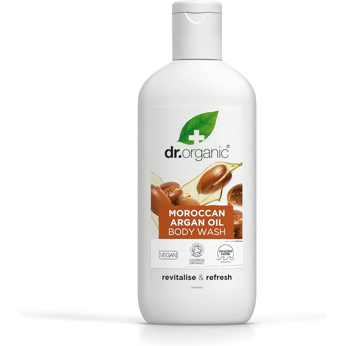 Dr.Organic Moroccan Argan Oil Body Wash, 250ml - Image 1